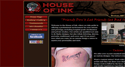 Desktop Screenshot of houseofinkme.com